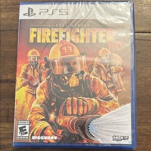 Real Heroes: Firefighter HD for PS5 - Blue Case